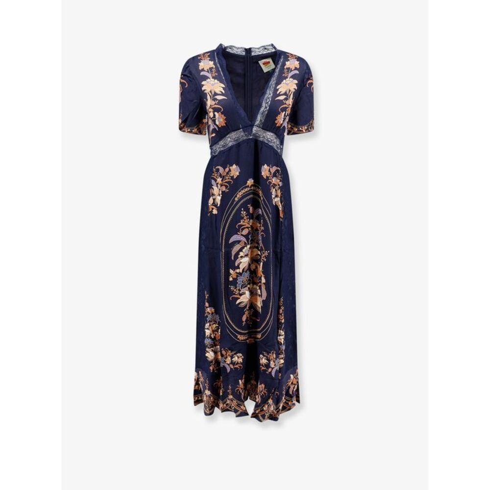 Farm Rio Women Lara Viscose Long Dress